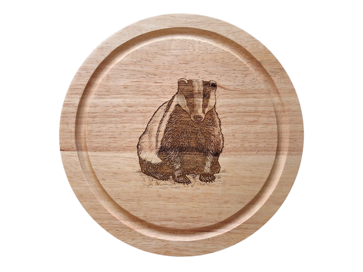 Badger Design Cheese Board Set with Tools Closed