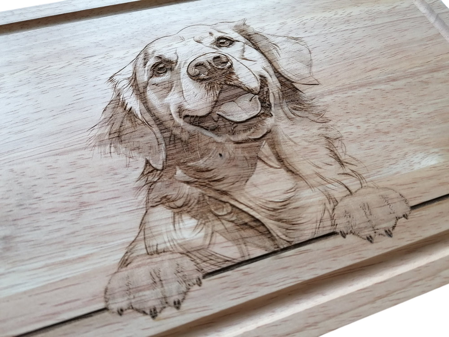 Golden Retriever Design Chopping Board