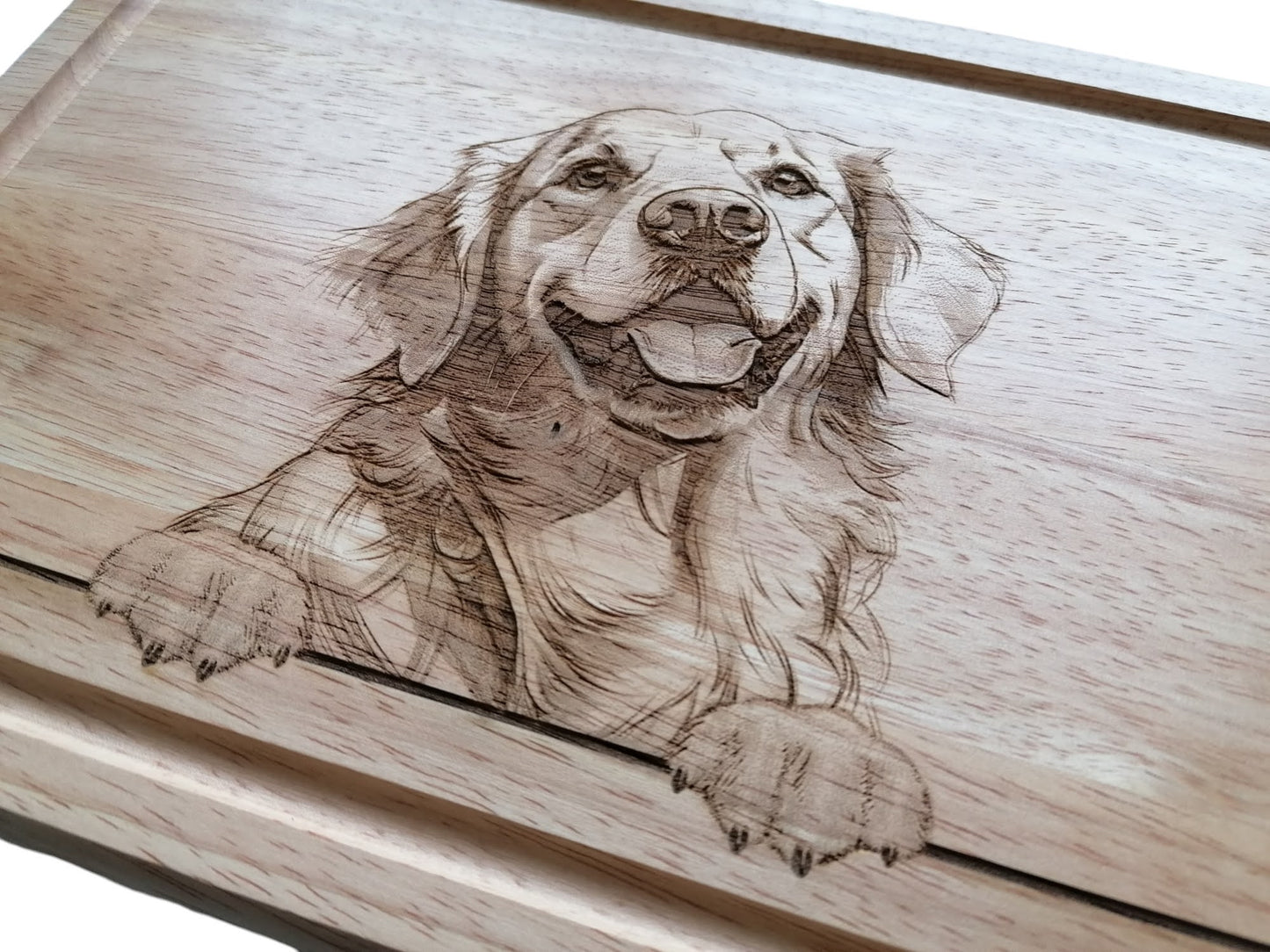 Golden Retriever Design Chopping Board