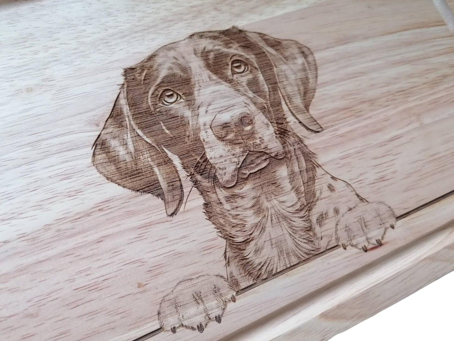 Personalised German Shorthaired Pointer Dog Design Chopping Board