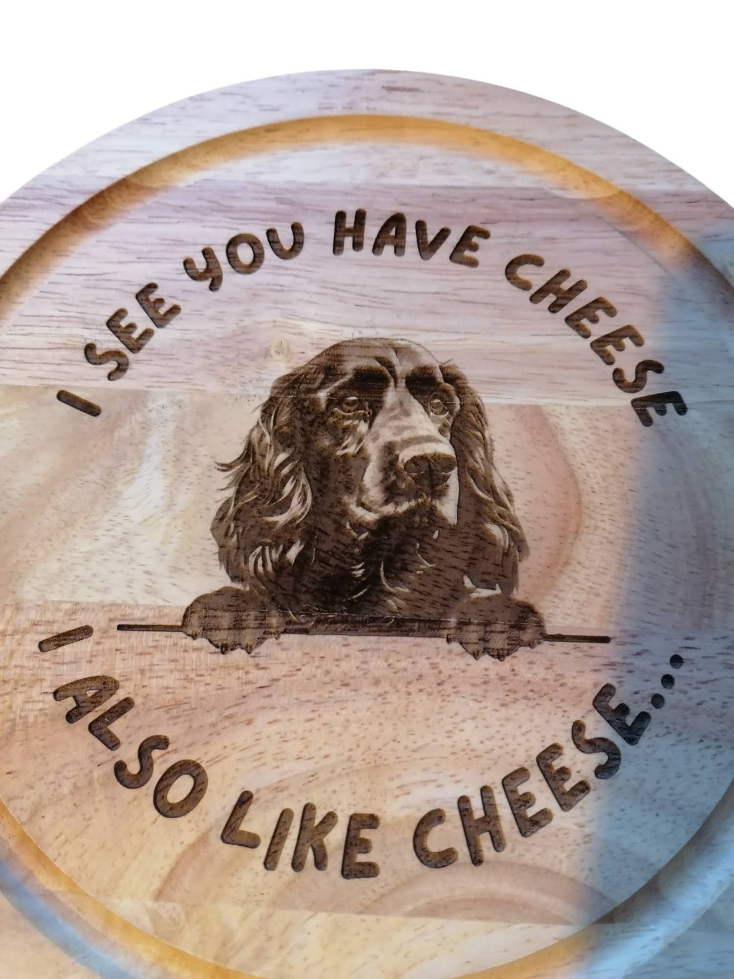 Cocker Spaniel - Cheese Set with Tools