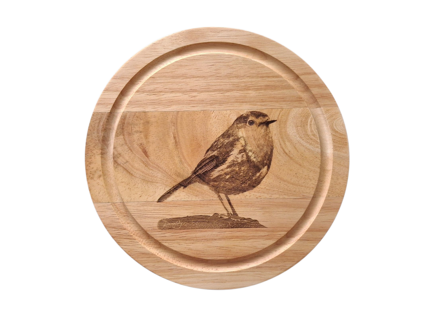Robin design cheese set with tools photo closed