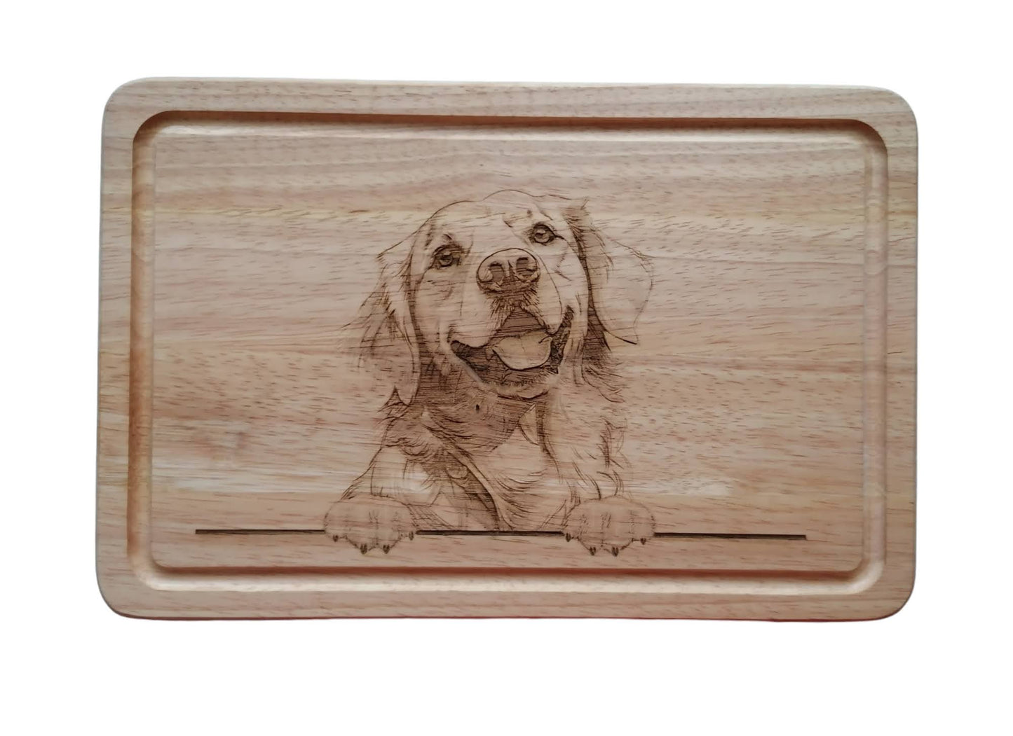 Golden Retriever Design Chopping Board