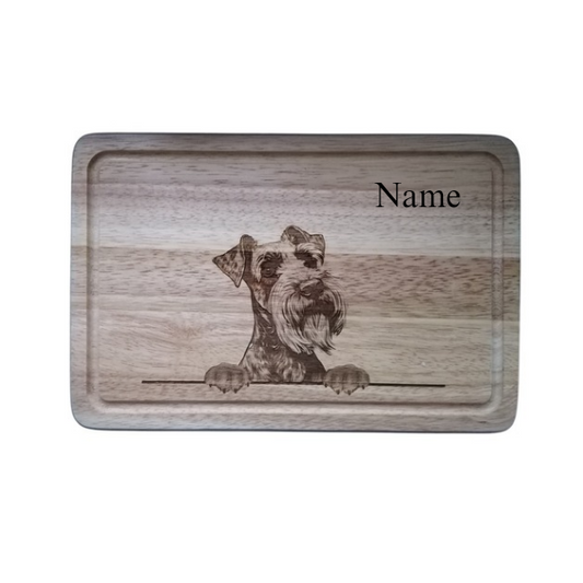 Giant Schnauzer Dog Design #1 Small Chopping Board (30x20x1.7cm).