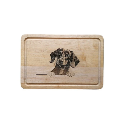 Dachshund Design Chopping Board 