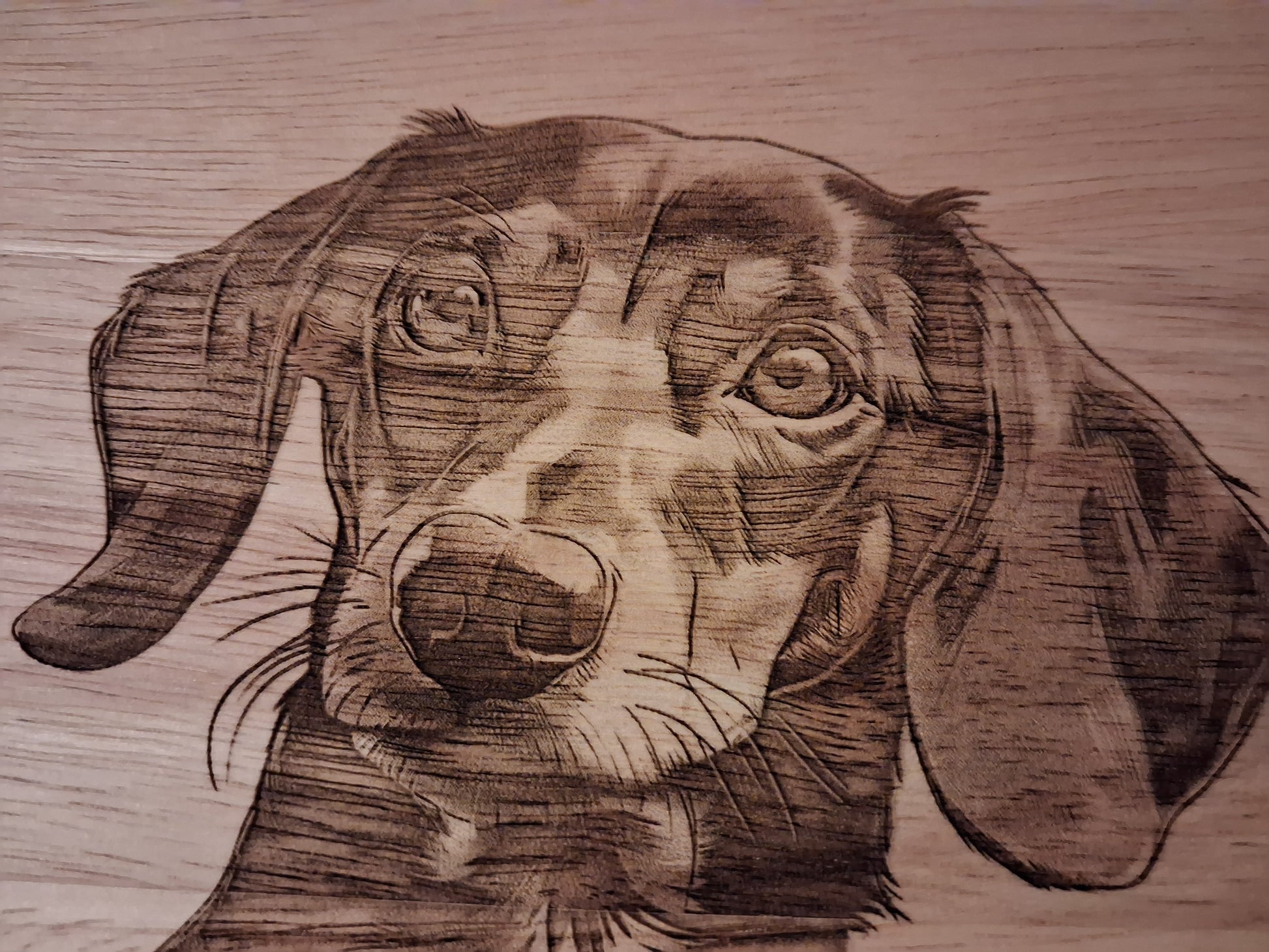 Dachshund Dog Design #4 Lazy Susan (Dia: 35cm) Close-up 