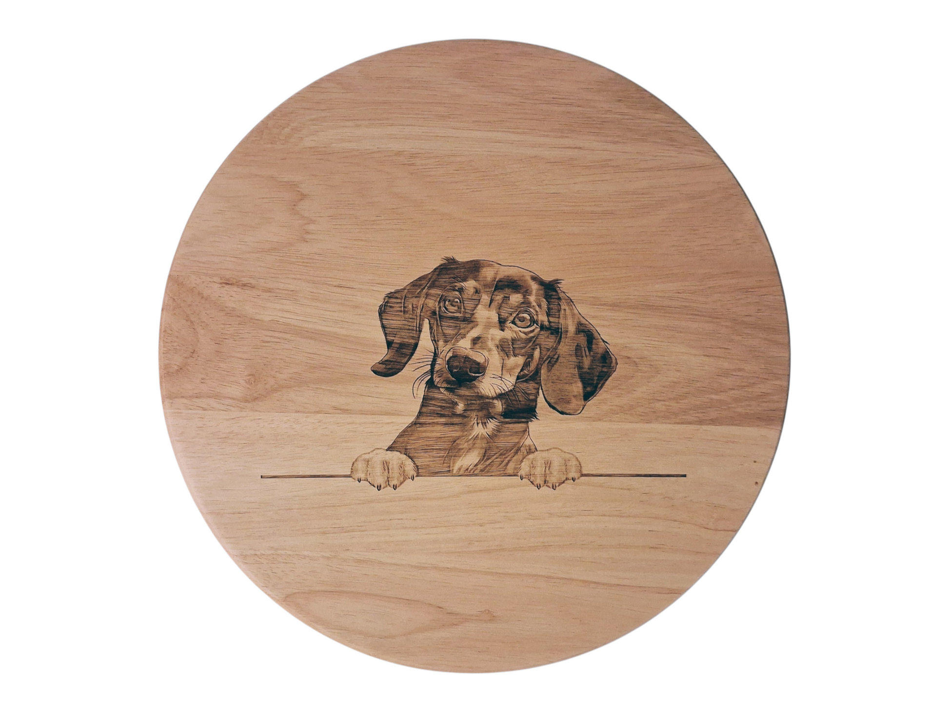 Dachshund Dog Design #4 Lazy Susan (Dia: 35cm) Front