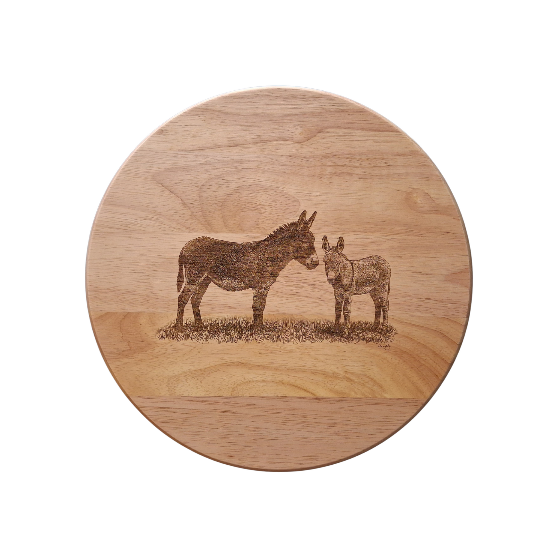 Donkey & Foal - Lazy Susan (Dia: 35cm)