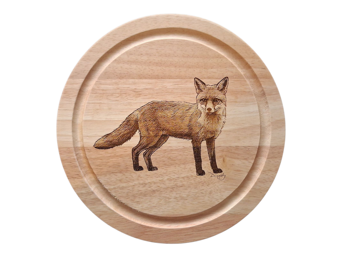 Fox Design Cheese Set with Tools Closed