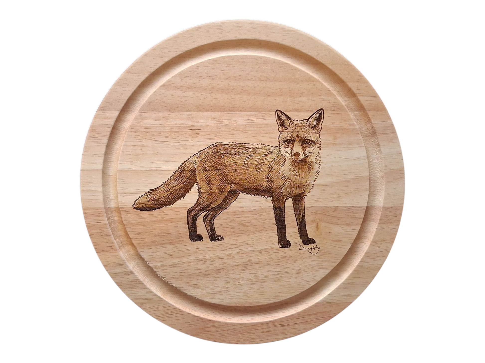 Fox Design Cheese Set with Tools Closed