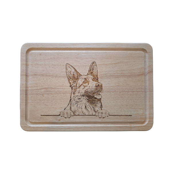 German Shepherd Dog Design #3 Small Chopping Board