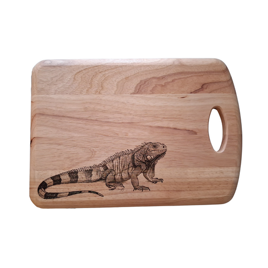 Iguana - Medium Wooden Chopping Board (34x24x2cm)