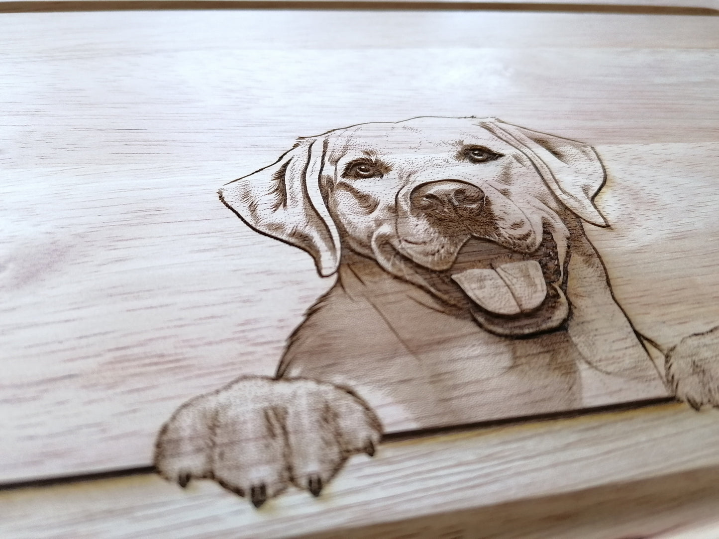 Labrador Retriever Design Chopping Board 