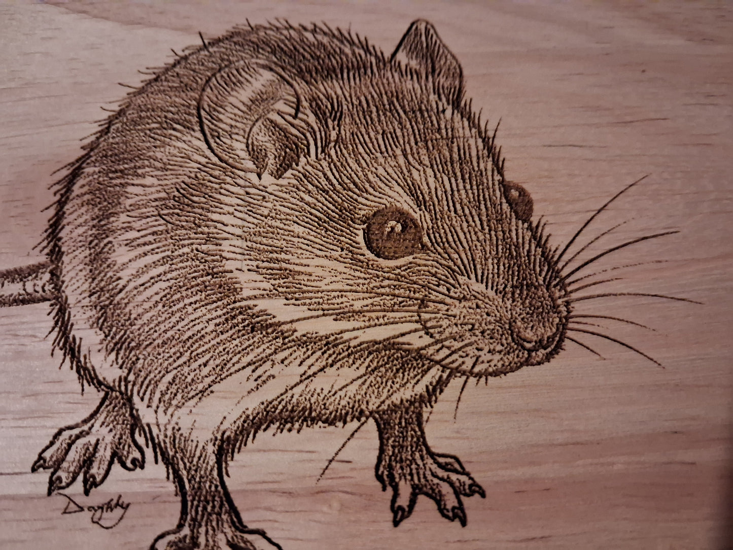 Mouse Design Lazy Susan Close-up 