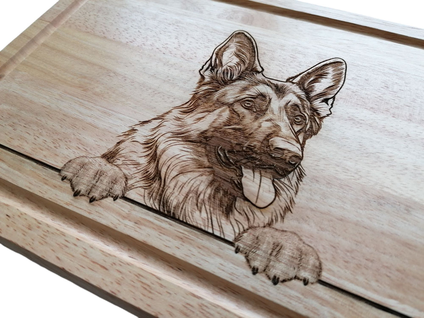 German Shepherd Design Chopping Board 