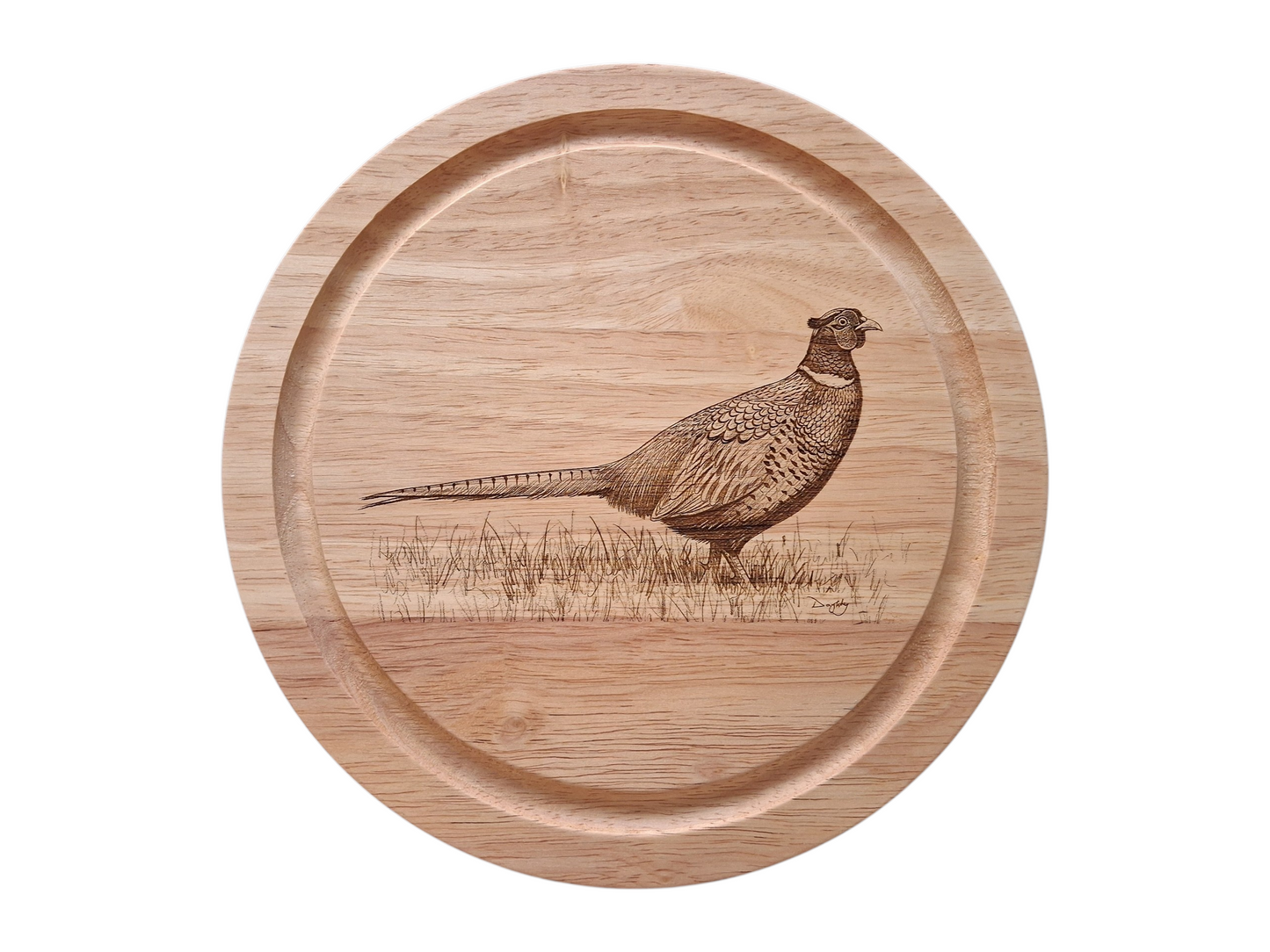 Pheasant Design Cheese Board Set with Tools Closed 