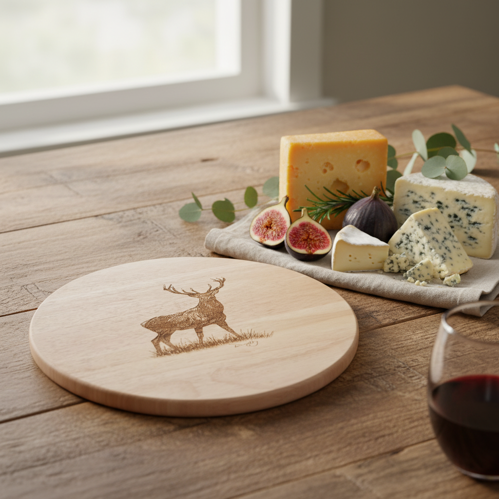 Red Deer Stag Design Lazy Susan Lifestyle 