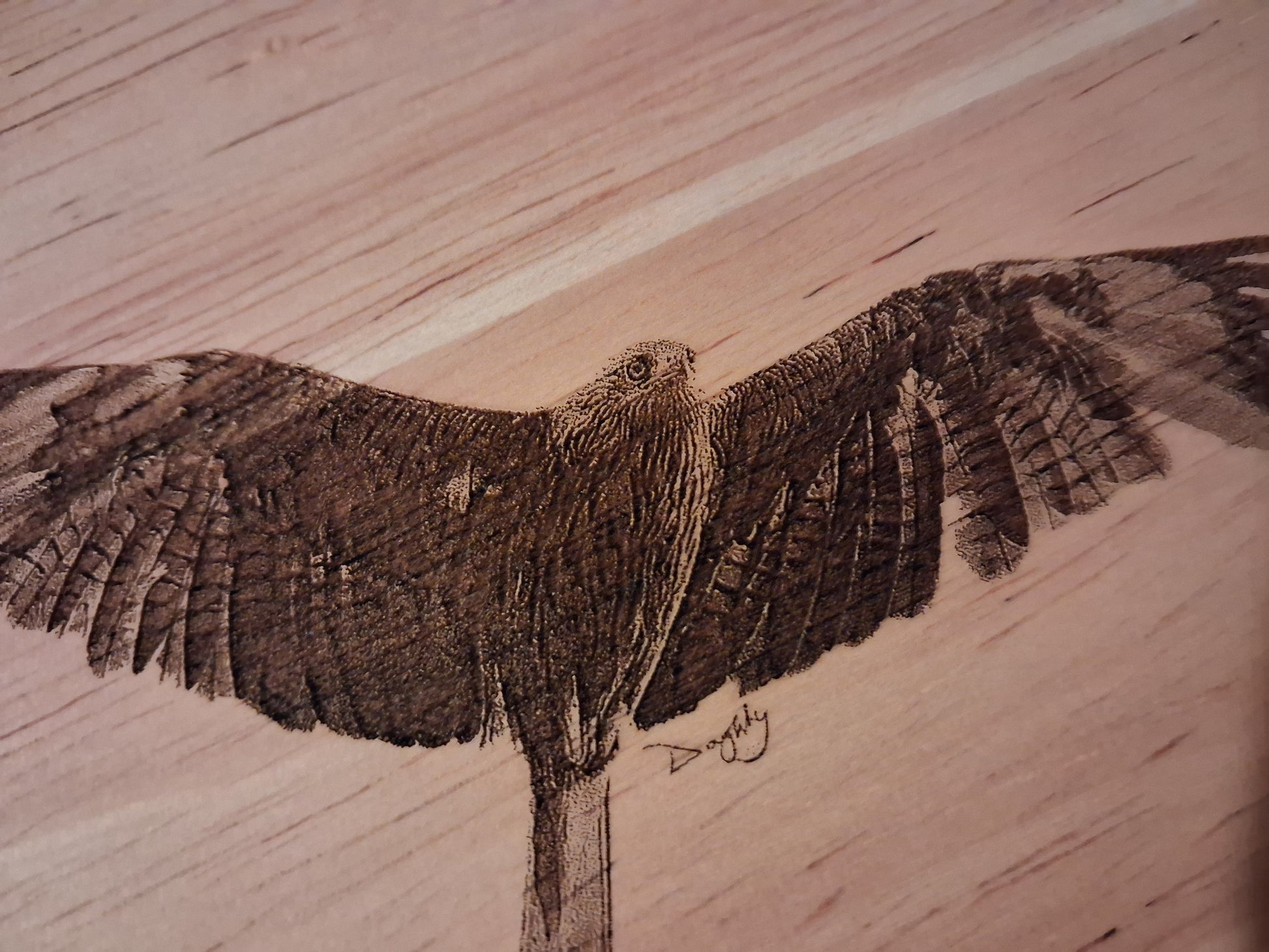 Red Kite Design Cheese Board Set with Tools Close-up 