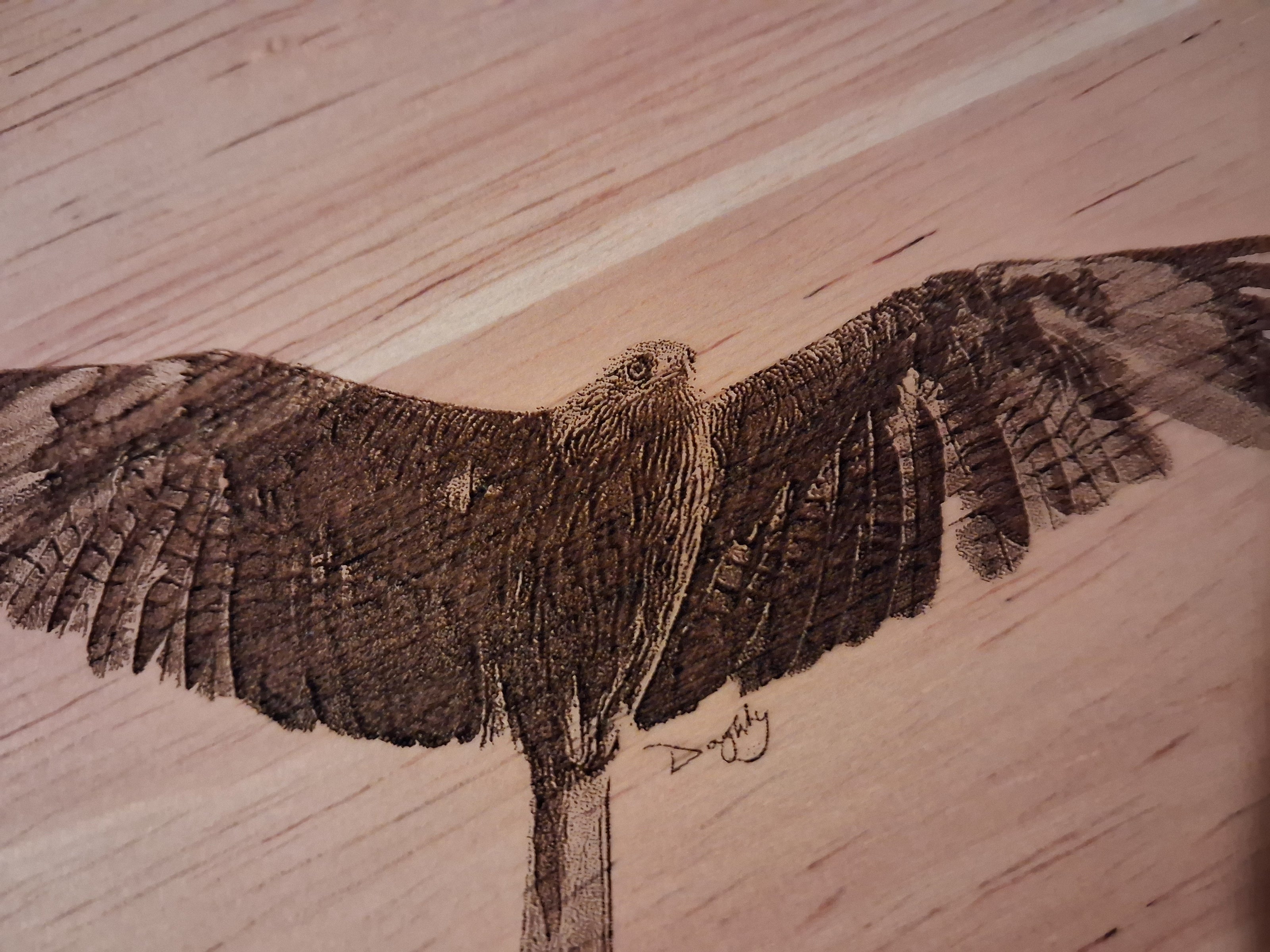 Red Kite Design Cheese Board Set with Tools Close-up 