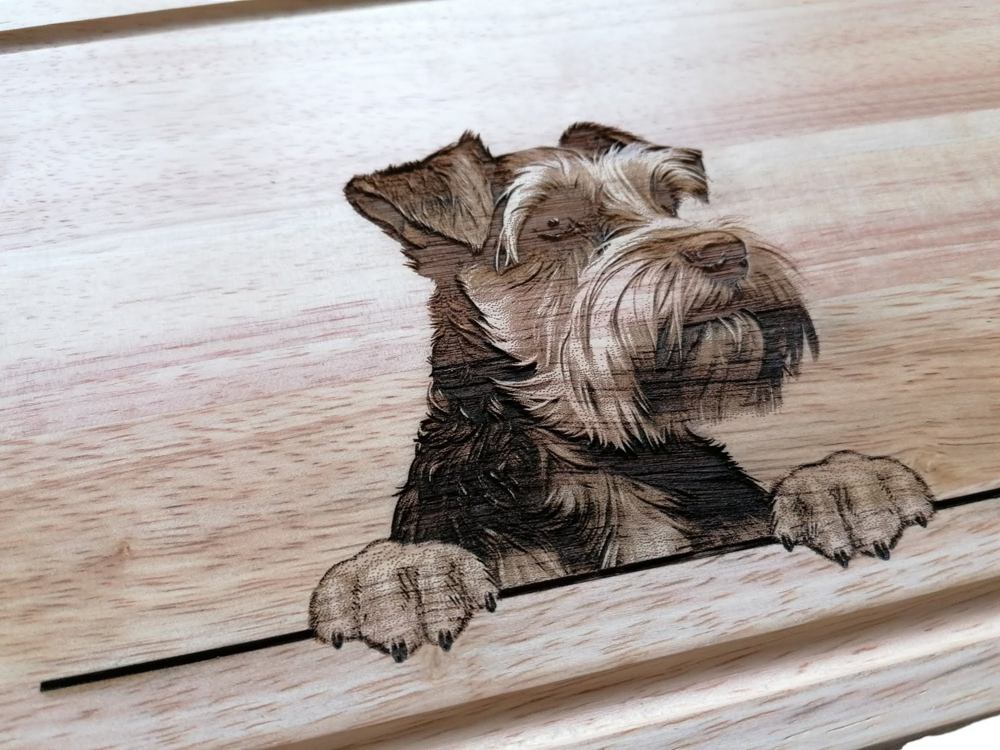 Schnauzer Design Chopping Board 