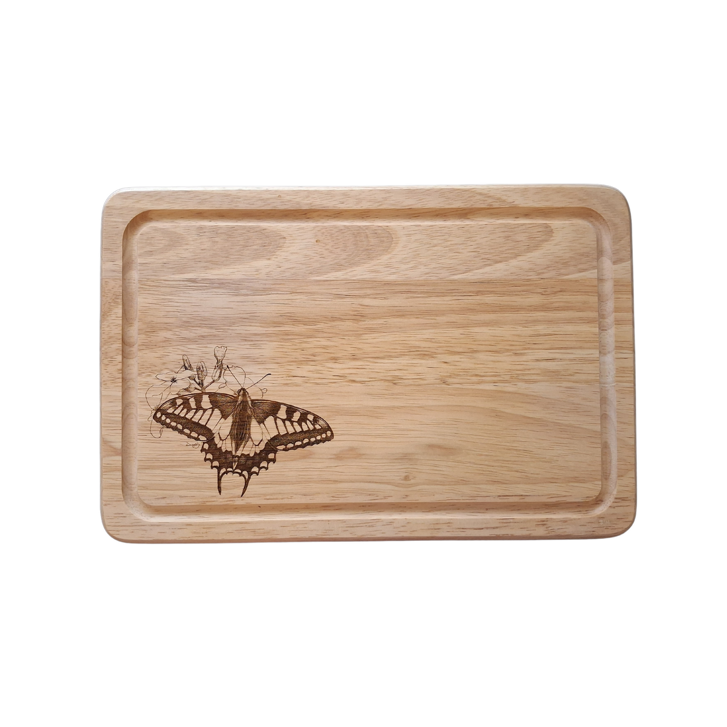 Swallowtail Butterfly - Small Chopping Board (30x20x1.7cm)