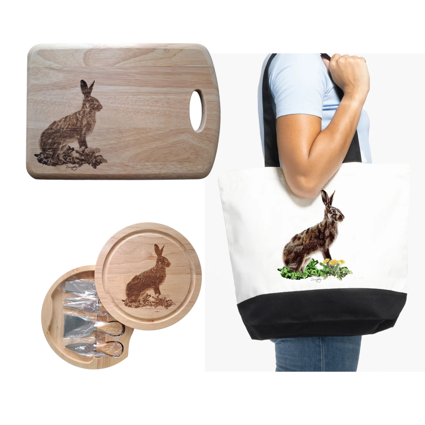 The Watchful Hare  - Gift Bundle