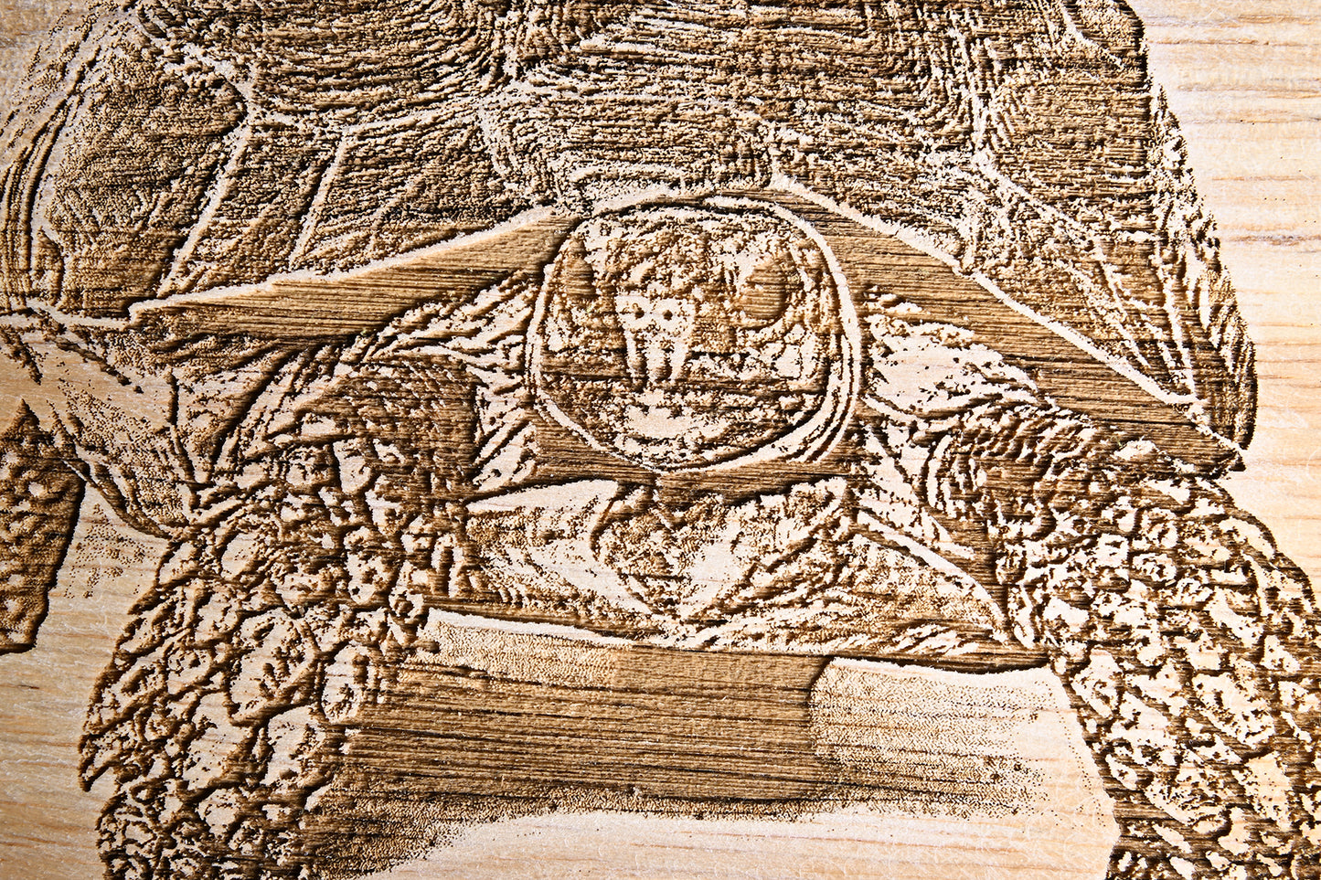 Tortoise Design Cheese Board Set with Tools Close-up Image 