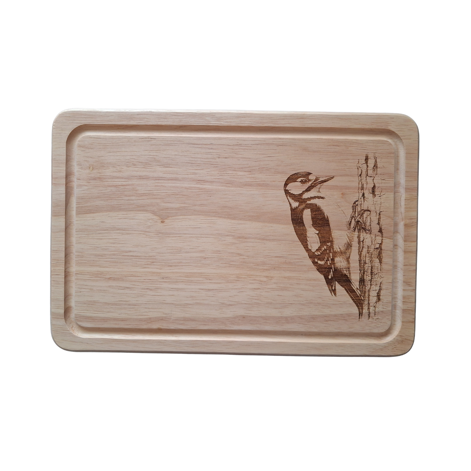 Woodpecker - Small Chopping Board (30x20x1.7cm)