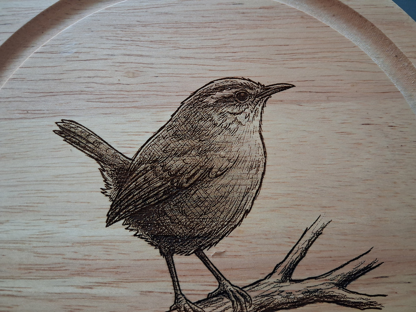 Wren Design Cheese Set with Tools Close-up 