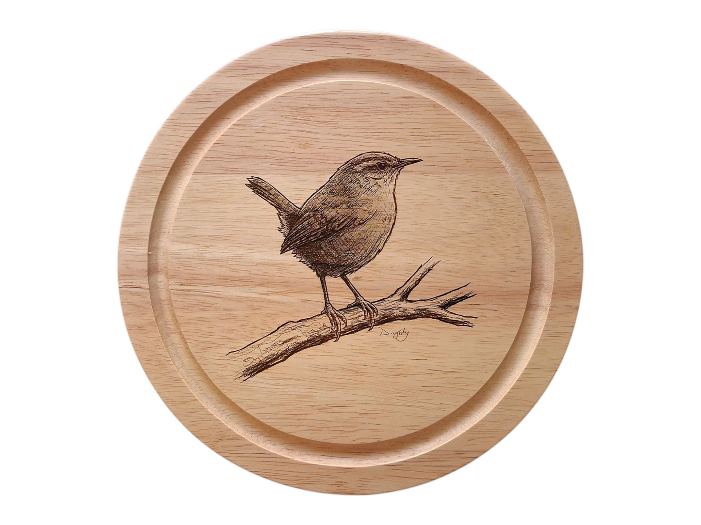 Wren Design Cheese Set with Tools Closed 