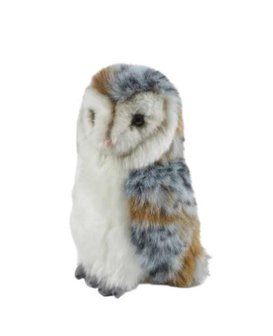 Barn Owl Medium plush soft toy image from front