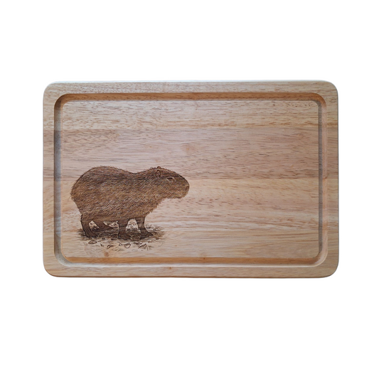 Capybara Design Small Chopping Board (30x20x1.7cm)