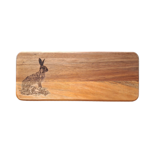 Hare *Exclusive Design* Acacia Display Platter photo top
