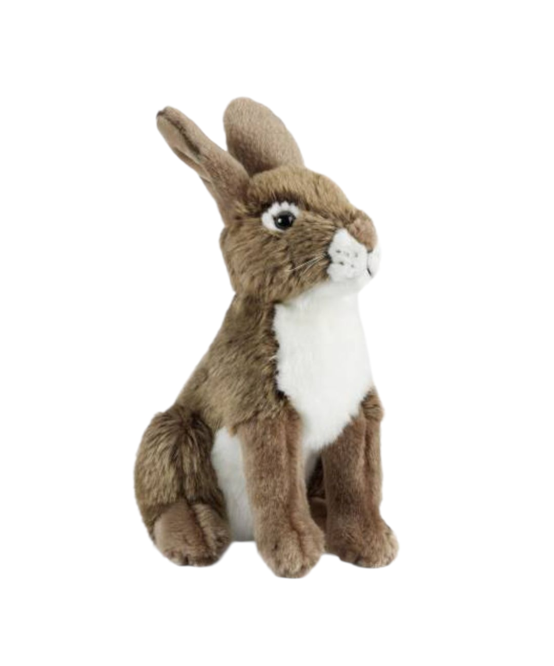 Realistic Hare Plush Soft Toy image from front