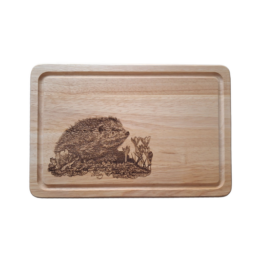 Hedgehog *Exclusive Design* Small Chopping Board image of front 