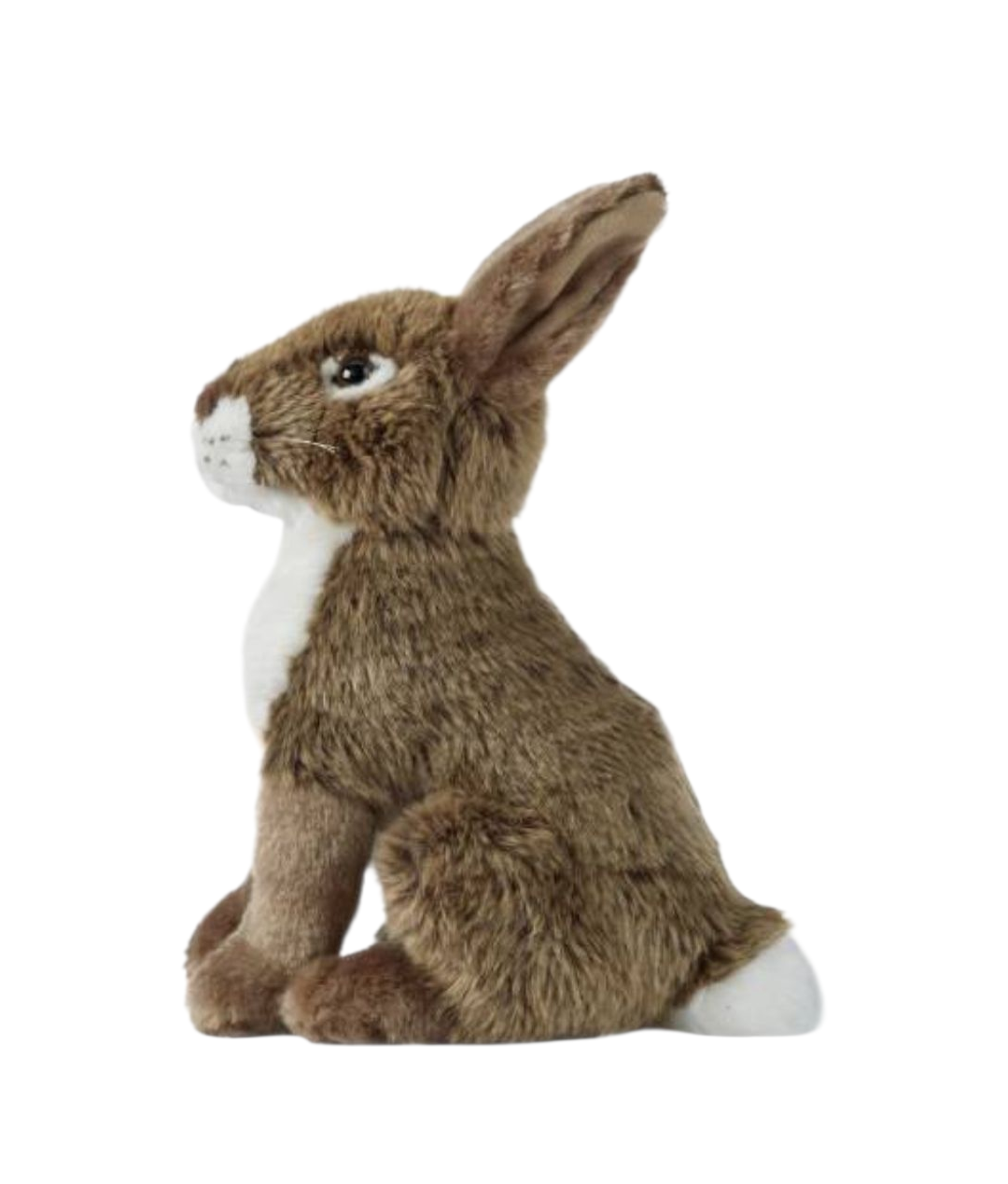 Realistic Hare Plush Soft Toy image from side